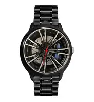 

Rim Men's Watch Tubro Wheel Steering Metal Customized Printing Design Brake Watch