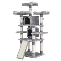 

Sisal Castle Modern Pet furniture climbing cat tree tower condo large big cat tree