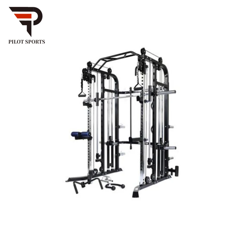 

Factory GYM Fitness Equipment Power Rack with attachment, Black matte