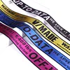 Custom 1 inch nylon reflective ribbon printed tubular polyester webbing