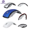 Corporate Gift Custom Logo 2.4G ARC Foldable Optical Mouse Wireless for PC Laptop