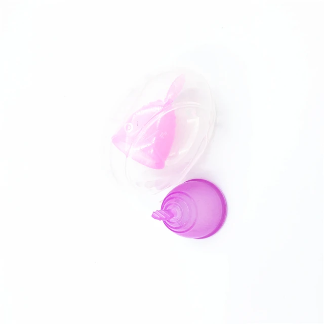 

Customized colorful rubber silicone menstrual cup, Pink;purple;clear;blue;yellow
