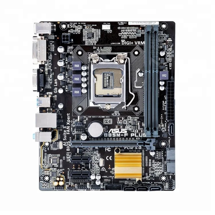 

B85 Motherboard Lga1150 quad core i5 4590 motherboard for ASUS B85M-F PLUS
