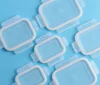 Customized transparent plastic clips food grade container cover good quality shells housing mold design