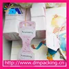 Custom paper logo printed hair bow headband hair clip display cards