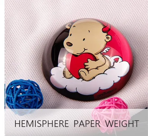 HEMISPHERE PAPER WEIGHT