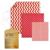 Eco-Friendly Food Sandwich Snack Wrap Plastic Organic Reusable Beeswax Wrap