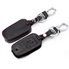 Leather Car Key Case Cover Keychain Fit For Honda Accord City Civic Crv Element Hrv Odyssey Crider Jed Spirior Car Key Wallet