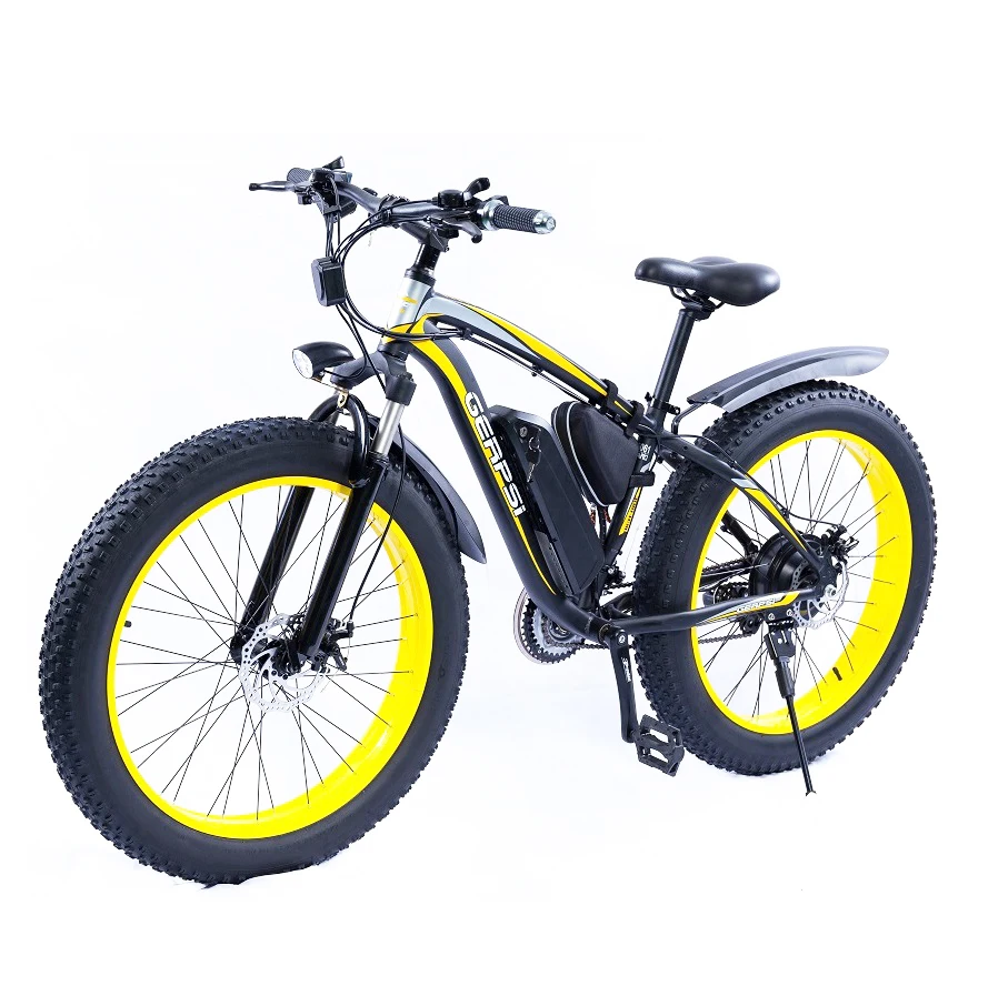 

Cheap Adult Two Wheel 48 V 1000 W 26 inch CE Fat Tire Touring Ebike Hunting Manual Electric Bike With Pedal