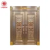 High quality commercial double steel doors exterior steel door steel security doors made