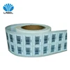 Cheap price black font printing label stickers printed barcode labels serialize stickers