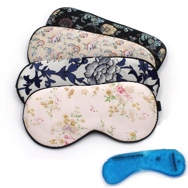 Custom Super Soft & Comfort Organic Silk Eye Sleep Mask With Gift Box
