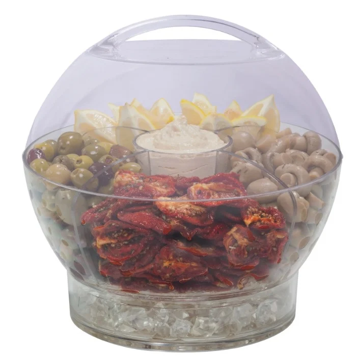 Znk00005 Wholesale Party Wedding Extra Large Plastic Salad On Ice Bowl