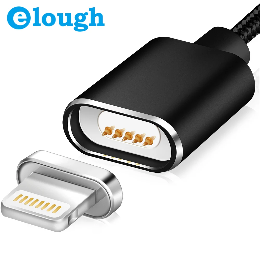 

Elough E03 Aluminium Nylon Braided Magnetic Charging Cable for iphone 7 charger cable