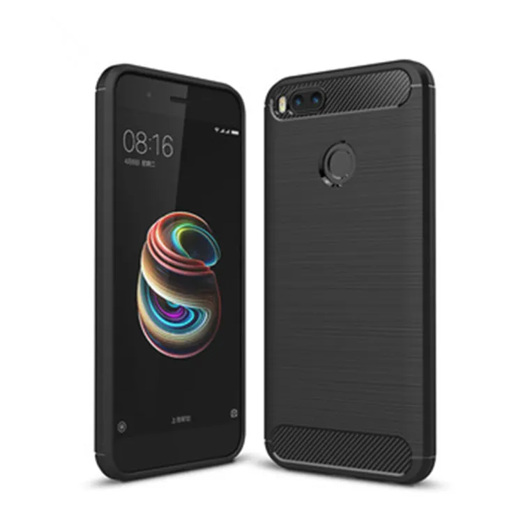 

Full protective carved back cover case for Xiaomi 5X, Black;blue;gray;red