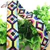 Top manufacturer custom high quality 25mm rainbow jacquard elastic nylon band for household decoration lunch box