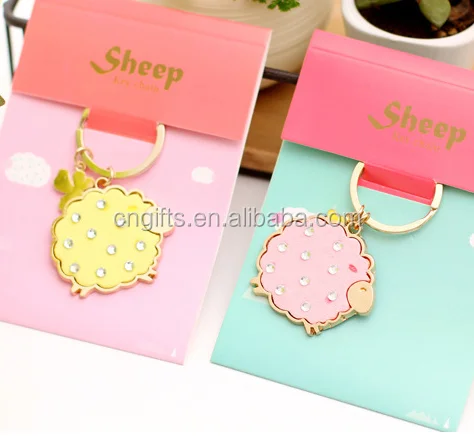 

Ywbeyond Wholesale cartoon sheep keychain favors and gifts for baby shower, birthday party gift souvenirs