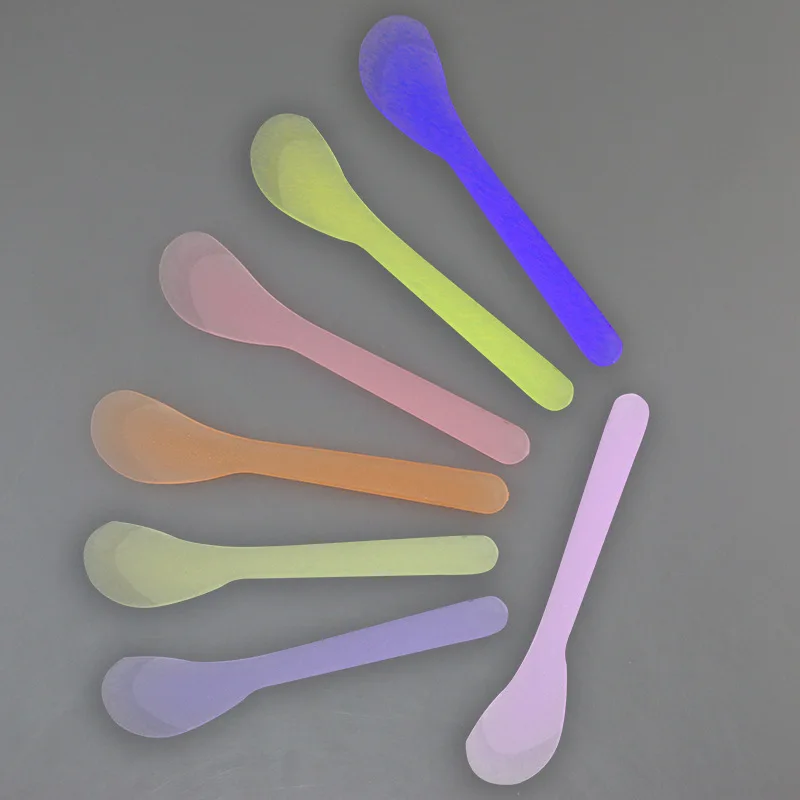 
Wholesale cosmetic face spoon, cream cosmetic spoons, facial cosmetics plastic spatula 