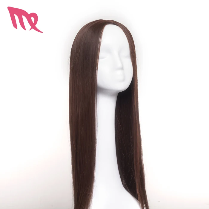 Baifumei Wholesale Cheap Human Hair Wig Customized 65cm Synthetic Wig