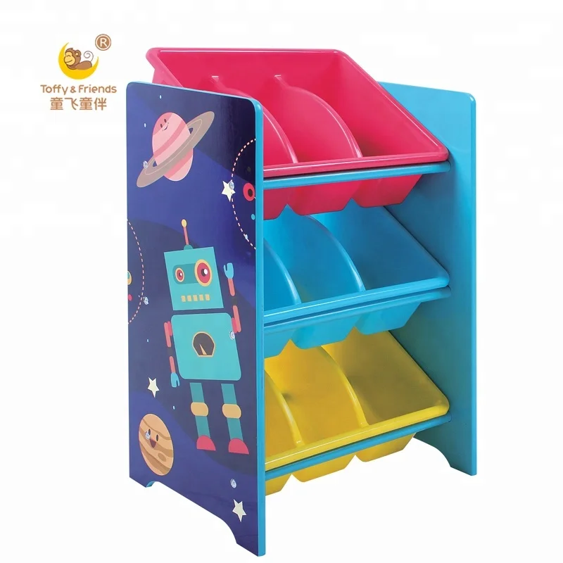 toy rack bins