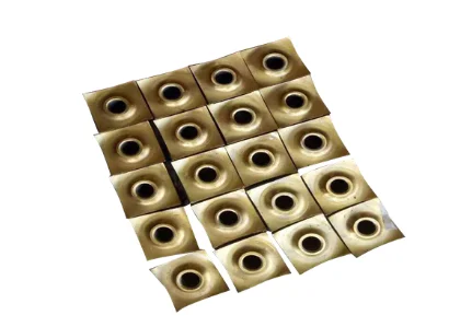 
high wear resistance Scrap hard plastic double shaft shredder blades 