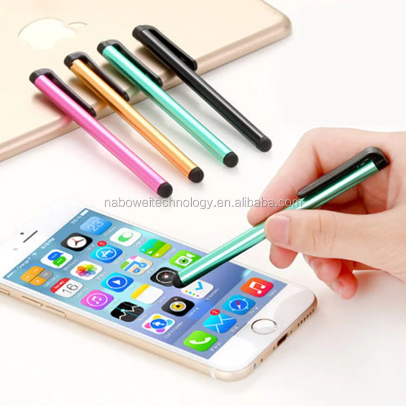 OEM customized mini custom aluminum touch screen stylus for For ipad Phone/ iPhone Samsung/ Tablet S Pen