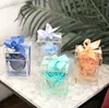 Elegant customized acrylic flower display acrylic flower box single rose box
