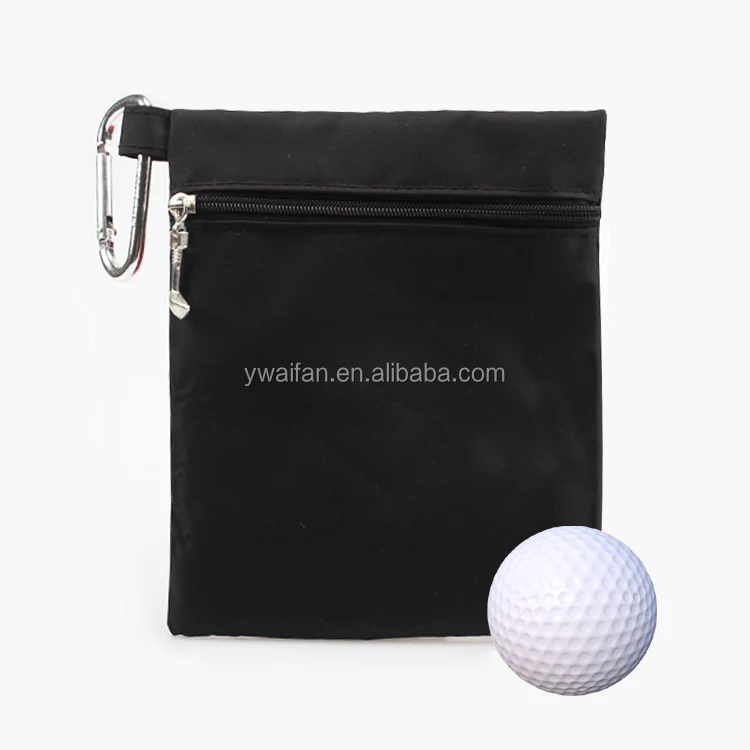Golf Tee Bag Custom Waterproof Golf Holder Pouch Fabric Ball Bag Case