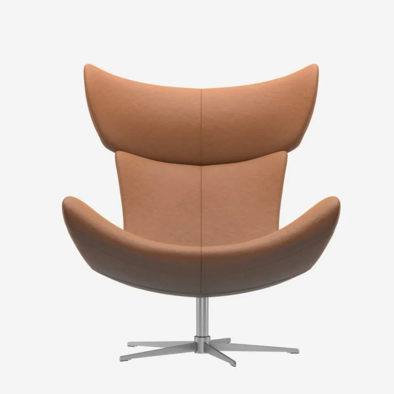 
modern designer furniture fiberglass leather lounge leisure living room home furniture accent Imola arm Chair 