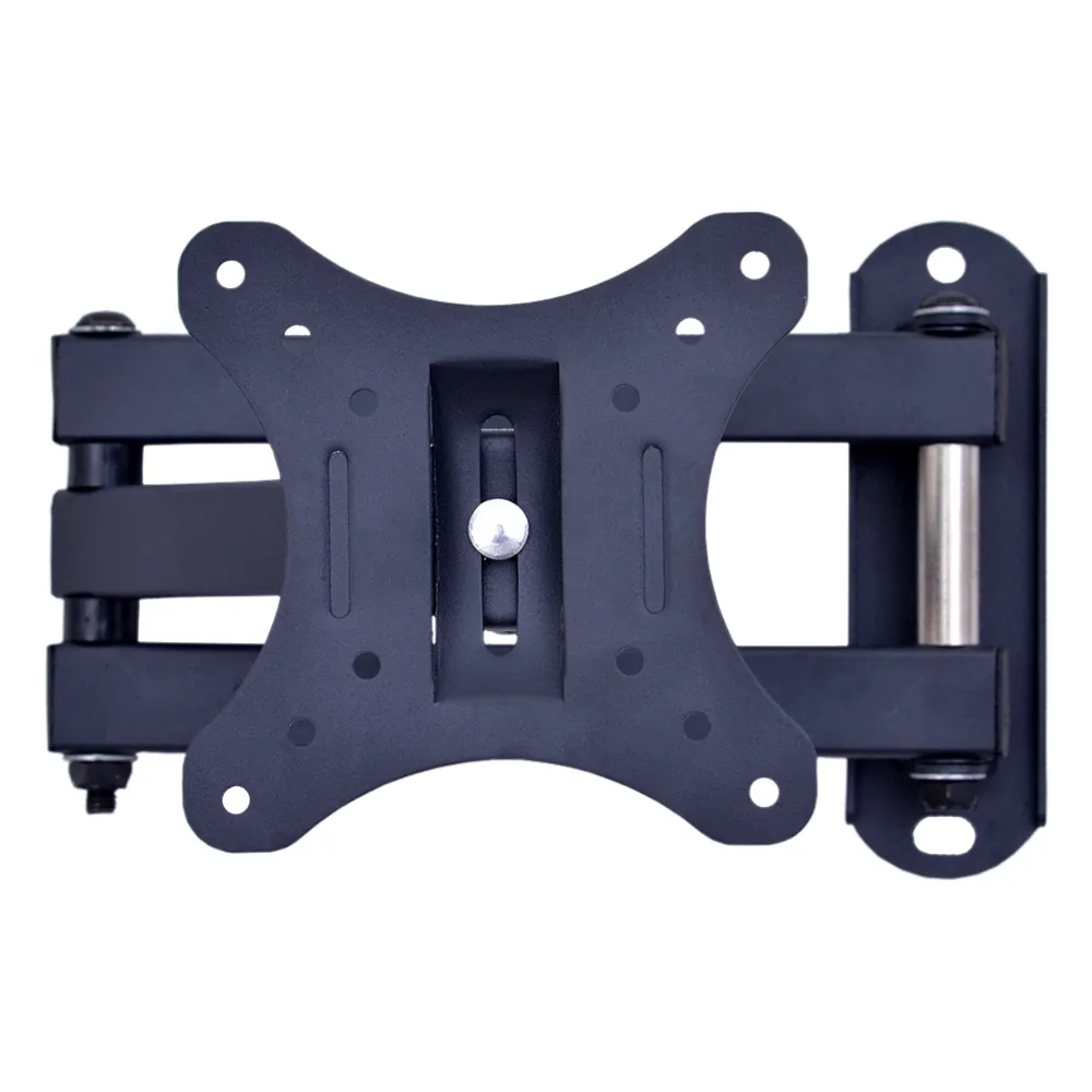 
Adjustable Universal Articulating Tilt Swivel Plasma Sliding Arm Black Full Motion Steel LCD LED Flat TV Wall Mount 
