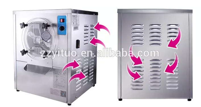 Top Quality Hard Ice Cream Machine/table Top Small Batch Freezer - Buy