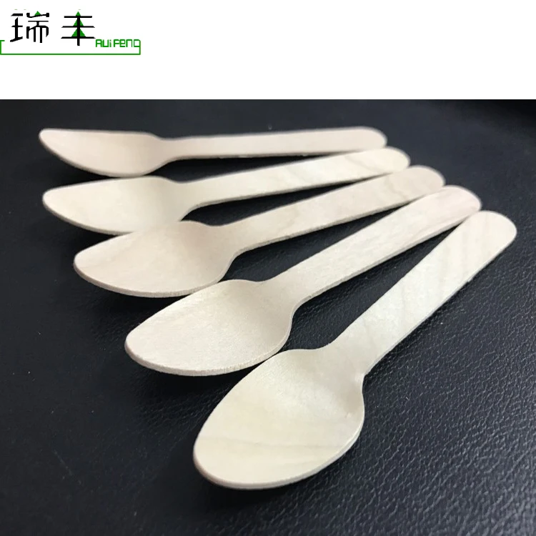 
High quality engraved birch wood forks knife spoon with fast delivery 