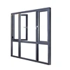 Fashion Design Outside Horizontal Removable Top Hung Casement Window Horizontal Pivot Inward Open Windows