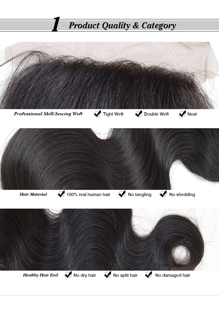 Hot Sale Vietnamese Hair Lace Closures Mink Bundle Hair With