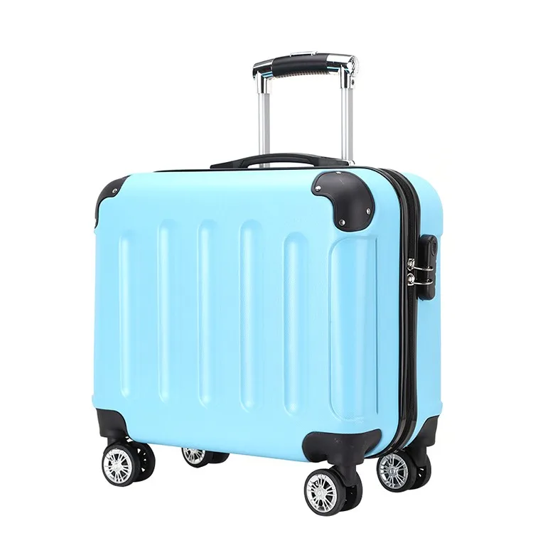 Colorful Design 16 Inch Cabin Size Trolley Suitcase Corner Guard Abs ...