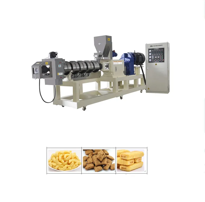 
Corn Puff Snack Food Extruder/Corn Curls/Cheese Ball Process Machinery Making Machine 