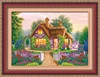 Small Fairy Tale Houses diy diamond painting wall decoration, diamond painting kit