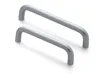 Black matt finish aluminium door cabinet handle