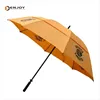 Customized 8 Panels Auto/Manual Straight Windproof Double Layer Golf Umbrella