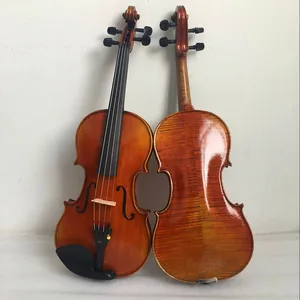 Cheap Prices Old Antique Brown Oil Painting Of Handmade German Violins