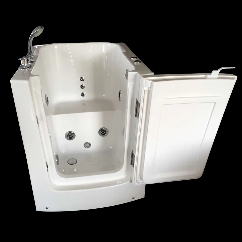 Corner Old People Walk In Bath Shower Combo Bathtub For Elder And