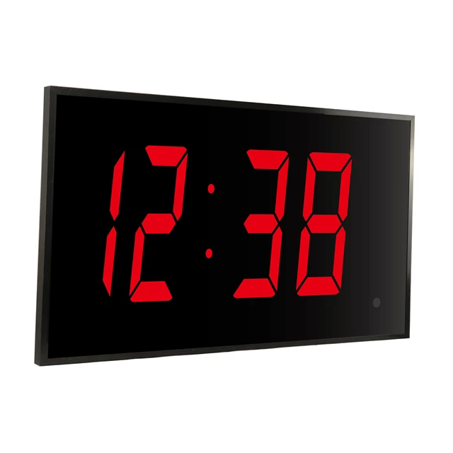 Large Size 15" Led digital wall clock with remote