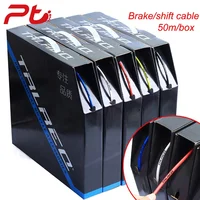 

Mountain Road Bike Derailleur Shift Line Tube Colourful Bicycle Brake Cable