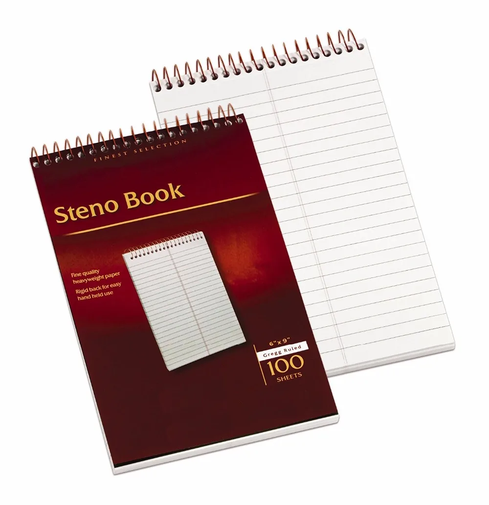Classic Spiral Steno Notebook Buy Steno Notebook,Spiral Notebook