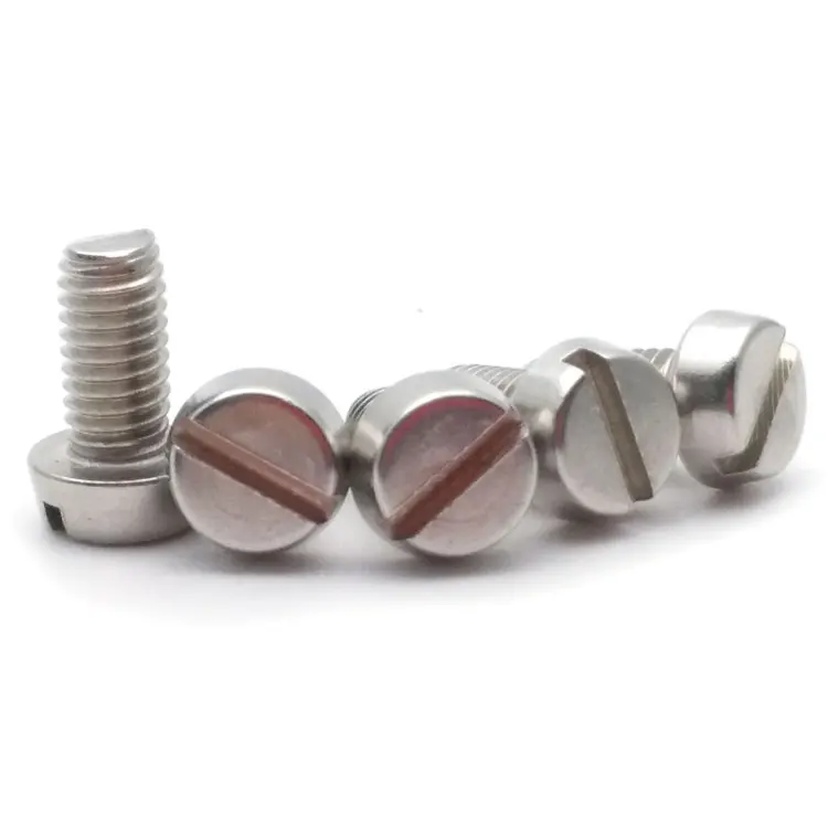 
ISO 1207 DIN 84 Stainless Steel 304 Slotted Metric Cheese Head Screws 