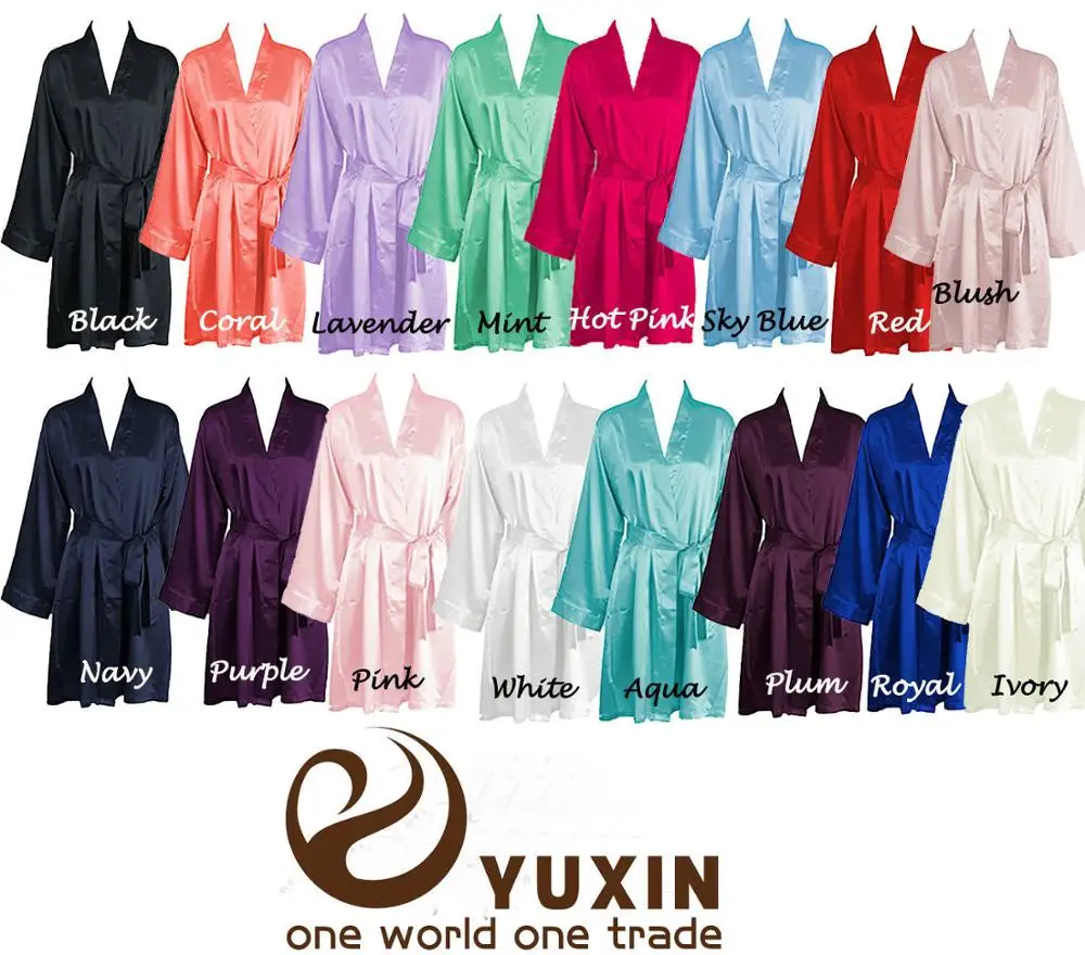 

Chinese women robes Kimono Bathrobe Sleepwear MK204, Many colors