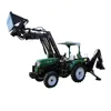 4wd by wheel and engineers available to service machinery overseas after-sales service provided new farm tractors