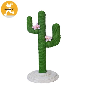Image of Factory Supply Wholesale OEM Cactus Cat Scratcher Tree Cat Climbing Tree