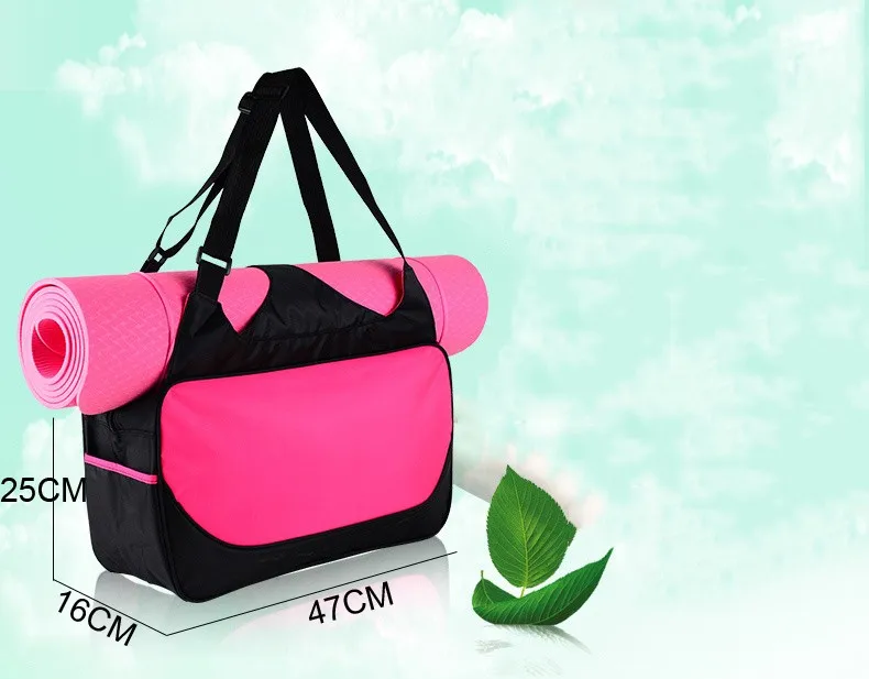 Promotional polyester girls sports dance gym yoga bags