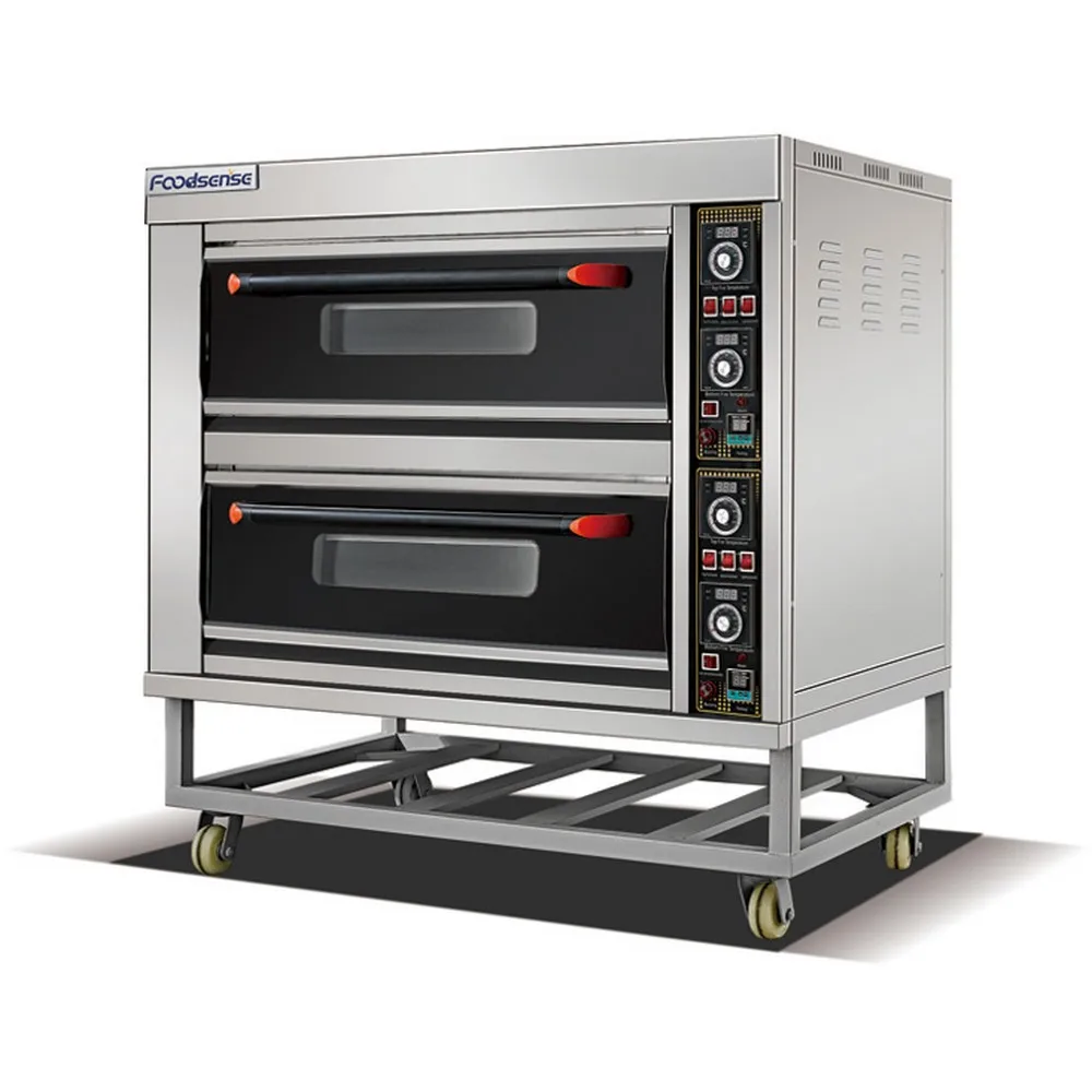 
New arrival Commercial Equipment Electric Deck Oven 2 Deck 2 Tray Bakery Small Oven Gas,Bakery Oven Prices 